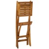 Christopher Knight Home Atlantic Outdoor Foldable Wood Barstool, 31", Natural