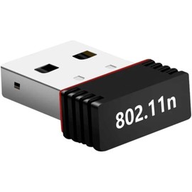 Usb Wifi Adapter, Hi-Speed 150mbps 2.4G wireless Dongle Receiver, Mini USB 802.11N Network Wi-Fi adaptor, Faster Downloads, Compatible with PCs, Laptops, Smart TVs, and Gaming Consoles.