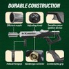 MKSY Propane Torch Gun,Adjustable Flame Blow Torch for BBQ