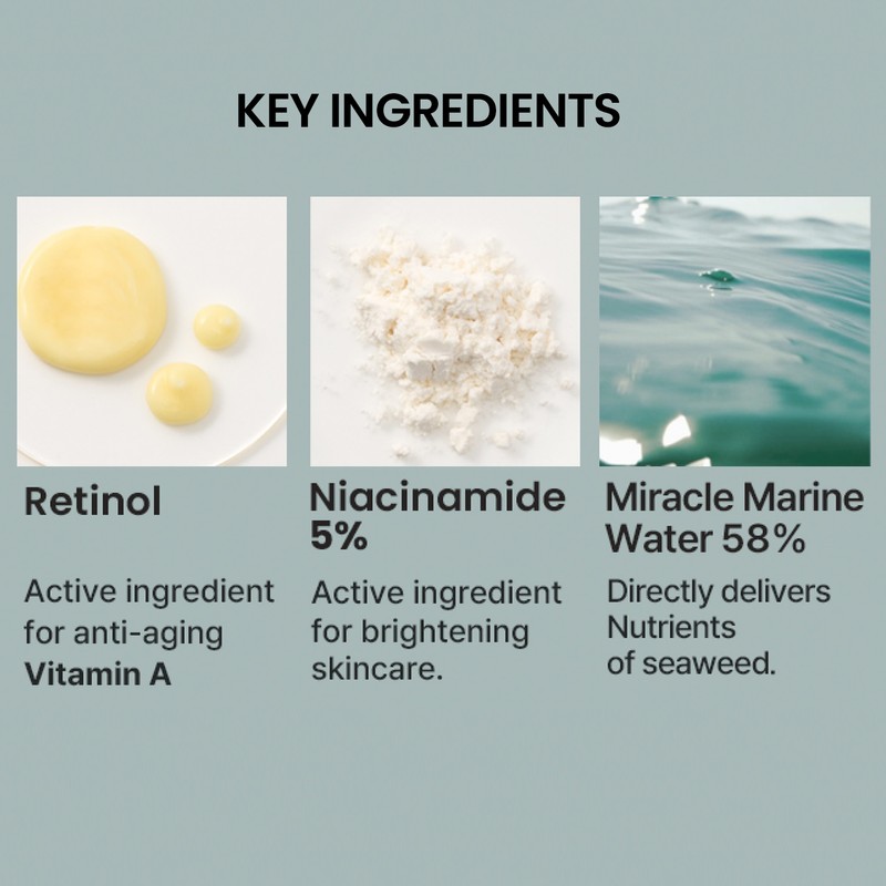 heimish [heimish]Marine Care Retinol For Face Serum 50ml
