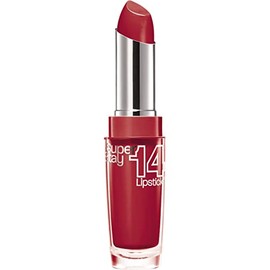 Maybelline New York Make-Up Lipstick Superstay 14 Hour Lipstick Non-Stop Red / Rich Red with 14 Hour Hold 1 x 3.5 g