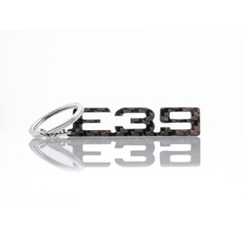 BlackStuff Carbon Fibre Keyring Badge Compatible with M5 E39 BS-327, black, s
