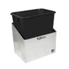Pit Posse 453 Refuse Container Bin Garage Trash Can Holder