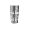 "MOTIVATION / DISCIPLINE" MINIMALIST MINDSET DESIGN Stainless Steel Insulated Tumbler