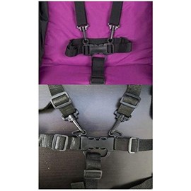 Replacement Parts/Accessories to fit Eddie Bauer Strollers and Car Seats Products for Babies, Toddlers, and Children (Stroller Buckle+Clips+Straps)