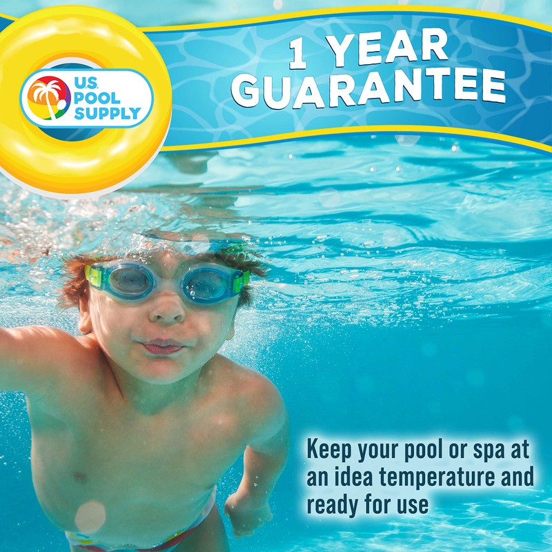 U.S. Pool Supply Floating Buoy Pool Thermometer with Jumbo Easy-to-Read