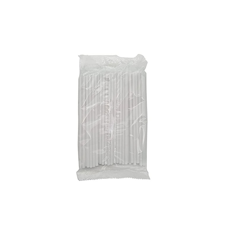 Plastic Lollipop Sticks - 89mm x 4mm Pack of 100