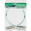 InLine® 82504O LWL Duplex Cable SC/ST 50/125 µm OM3/0.5 m