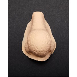Libima Halloween Prosthetic Nose Ogre Costume Latex Fake Nose Round Big Bulbous with Storage Box