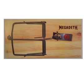 Megadeth Poster 2 Sided Risk Mouse Trap Album Covers