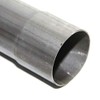 2Pcs Galvanized Steel Straight Exhaust Resonator Pipe 2"ID x 18"