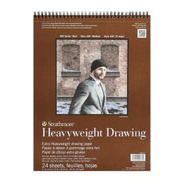 Strathmore 400 Series - Almohadilla de Dibujo Pesada, Superficie Media, 24 Hojas