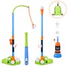 JoyCat 3-in-1 T Ball Sets, Baseball Training Equipment with Tee