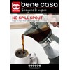 Bene Casa Silver Portable Electric Espresso Maker/Cafetera, 1-3 Cups/Shots (1,