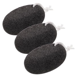 BIUDECO Natural Pumice Stone Foot Callus Remover Pedicure Foot Scrub Lava Pedicure Tools 3pcs Exfoliating File