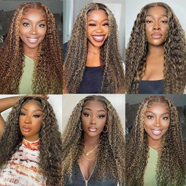 30 30 30 Inch TARPION Highlight Bundle P1B27 Loose Deep Wave Human Hair Bundles Peruvian Honey Blonde Deep Wave Bundles Human Hair Highlight Blonde Bundle