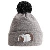 Purple Print House Guinea Pig Hat - Bobble Beanie Hat