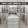 Nuogo 50 Pack 6 Inch Brushed Cabinet Pulls Kitchen Stainless