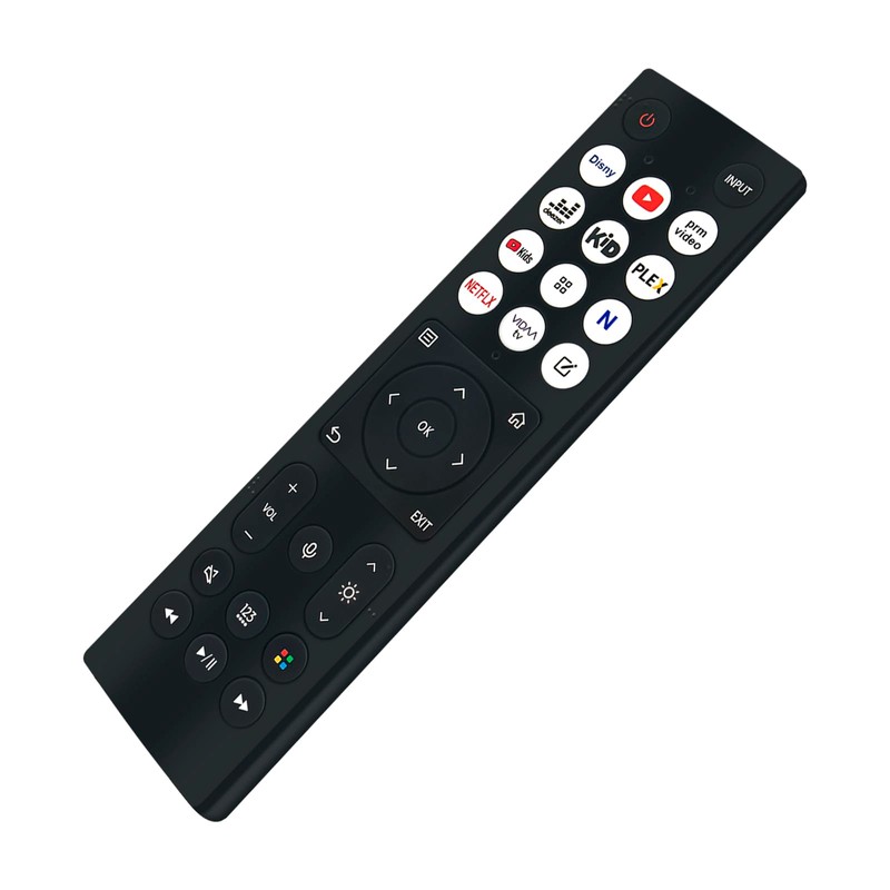 AULCMEET ERF3E96H T336072 Voice Replacement Remote Control Compatible with Hisense