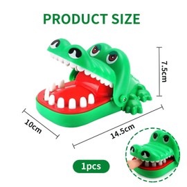CWPFVQA 1 Piece Crocodile Toy, Finger Bite Toy, Novelty Toy, Creative Toy, Children's Toy, Children's Gifts