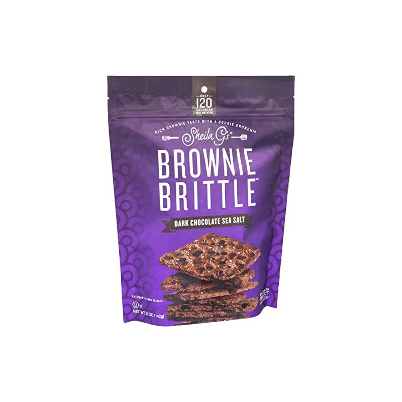 Sheila G's, Brownie Brittle Dark Chocolate, 5 oz