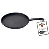 Jim Beam 10.5" Pre Seasoned Cast Iron Skillet for Grill,