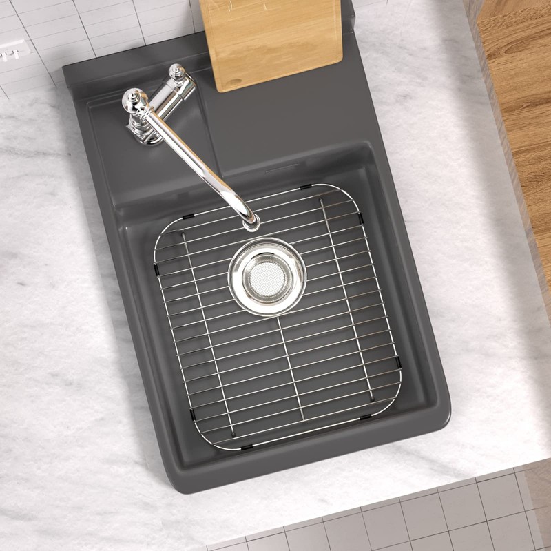 SANNO Kitchen Sink Grates Bottom Grid, Sink Bottom Grid for