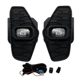 Fog Lights For Nissan Navara D23 Pro-4X 2021 2022 2023 Daytime Running Lights Replacement LED Fog Lamps with Turn Signal Fit For Navara Nueva Facelift NP300