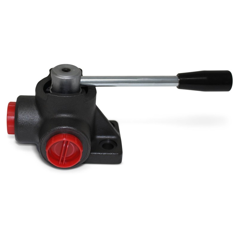 Hydraulic Rotary Diverter Valve, 3 Way, Closed Center, 32 GPM,