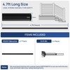 7 Pack 4.7 FT x 19/32 inch T201 Stainless Steel