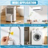 Air Conditioner Drain Hose Kit, with Cuttable Rubber Adapter &