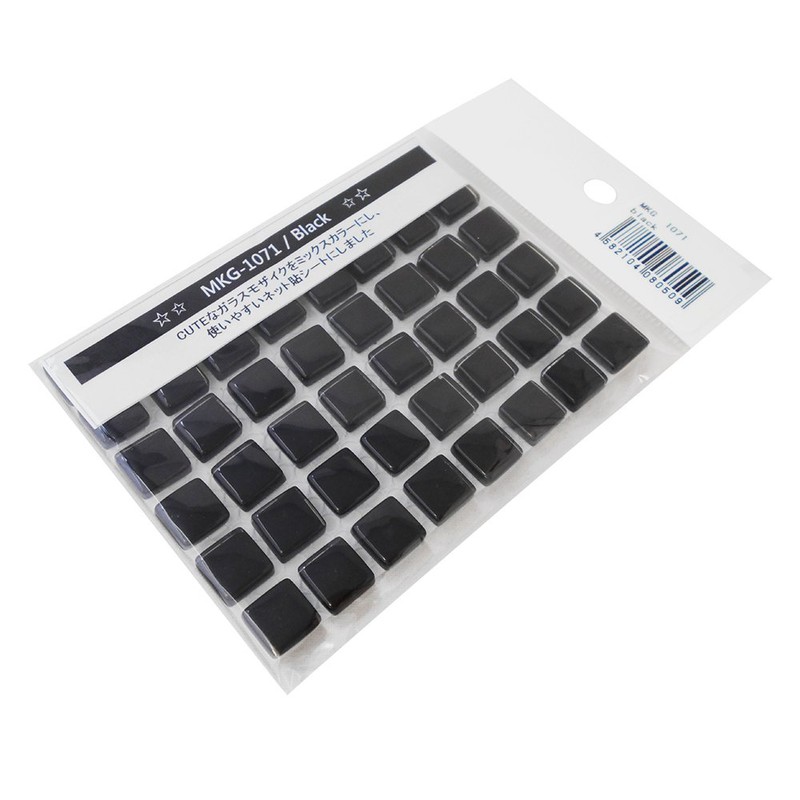 Miki Glass Mosaic Tiles 10 mm Square (4 mm Thick)