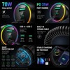 70W USB-C Car Charger for Fast Charging – PD 35W
