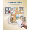 DEWENWILS Wireless Light Switch Kit - No Wiring, 10A/1000W, 100
