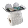 Bath Bliss Suction Cup Toilet Paper Dispenser | Power Lock