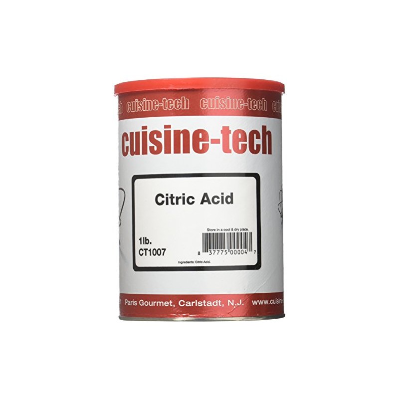 Cuisine-Tech Citric Acid, 16 Ounce