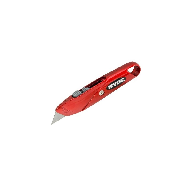 Hyde Tools 42074 Top Slide Utility Knife, Red (Mini Card
