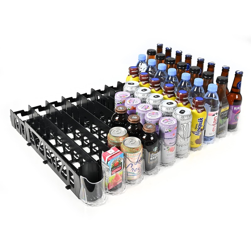 Display Technologies Visi-FAST Spring Push Drink Dispenser, Refrigerator Organizers and