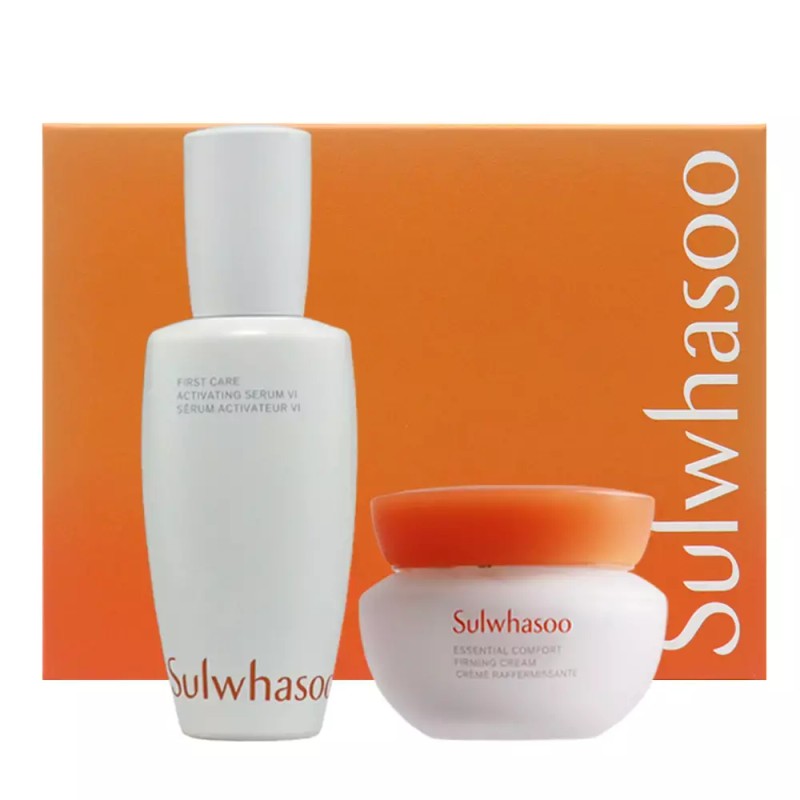 Sulwhasoo 설화수 에센셜 스페셜 2종 세트(윤조에센스 탄력크림 기획세트) Sulwhasoo Essential