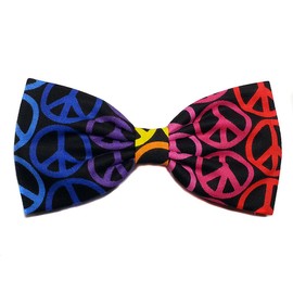 EmilyRose Couture Special Prints Hairbows- Music Notes, Houndstooth,argyle, Nascar, Cammo (Group 2 of 2) (Alligator Clip, Psychedelic Melt)