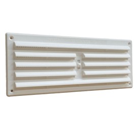 9" x 3" White Plastic Adjustable Air Vent louvre Grille Cover Hit & Miss