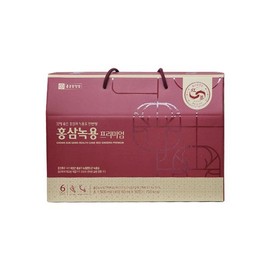 Jongkundang Health 종근당건강 홍삼녹용 프리미엄 50ml x 30포 1개 / WJ Jongkundang Health Red Ginseng Deer Antler Premium 50ml x 30 Sachets 1 Pack / WJ