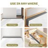 Deepshark Bed Gap Filler for King Mattress, High-Density 45D Sponge,