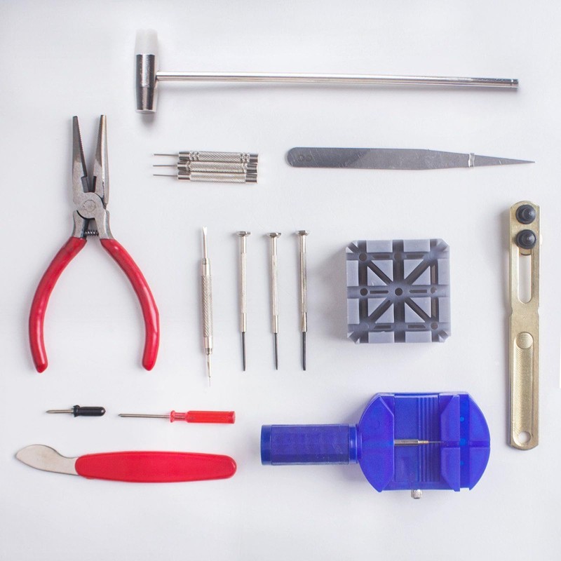 WYDDDARY 16Pcs Watch Repair Tool Kit Watch Link Removal Tool