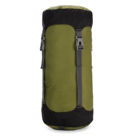 TRIWONDER Compression Bag for Sleeping Bag, Lightweight, Compression Bag, Storage Bag, Staff Bag, Case, Abrasion Resistant, Can Store Clothes, Waterproof, Camping, Outdoors, Portable Staff Sack (L, Green )