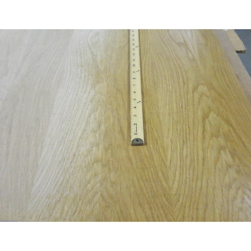 White Oak wood veneer sheet 24" x 48" with paper