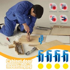 U Scribe Jig | Woodworking Jigs Set - Multifunctional Cabinet Panel Scribing Clamp, Toe Kicking Tools for Professional Carpentry