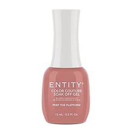 Entity Color Couture Soak Off Gel - Peep Toe Platform - 15 ml / 0.5 oz