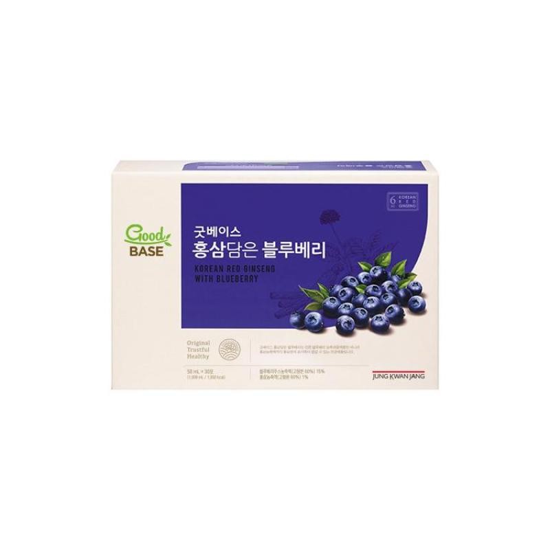 Goodbase [Jeongmol] Good Base Blueberry with Red Ginseng 50ml*30 Packs