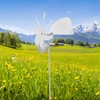360 Degree Rotation Swivel Weathervane Stainless Steel Windmill Weather Vane
